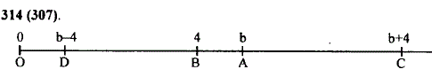 На координатном луче отмечены точки А b) и B(4) (рис. 41). Отметьте на этом луче точки C(b + 4) и D(b-4 .