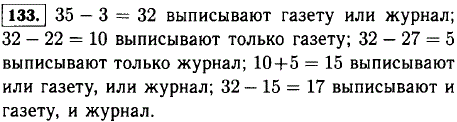 Из 35 учащихся пятого класса 22 выписывают журнал Юный натуралист, 27-газету Пионерская правда, а 3 ученика не выписывают ни газету, ни журнал