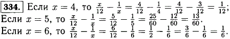 Найдите значение выражения x/12-1/x, если x=4; 5; 6.