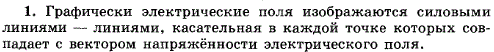 Что называют силовыми линиями электрического поля