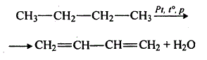 Напишите уравнение реакции получения бутадиена-1,3 из бутана