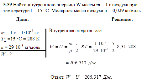 Какова молярная масса воздуха